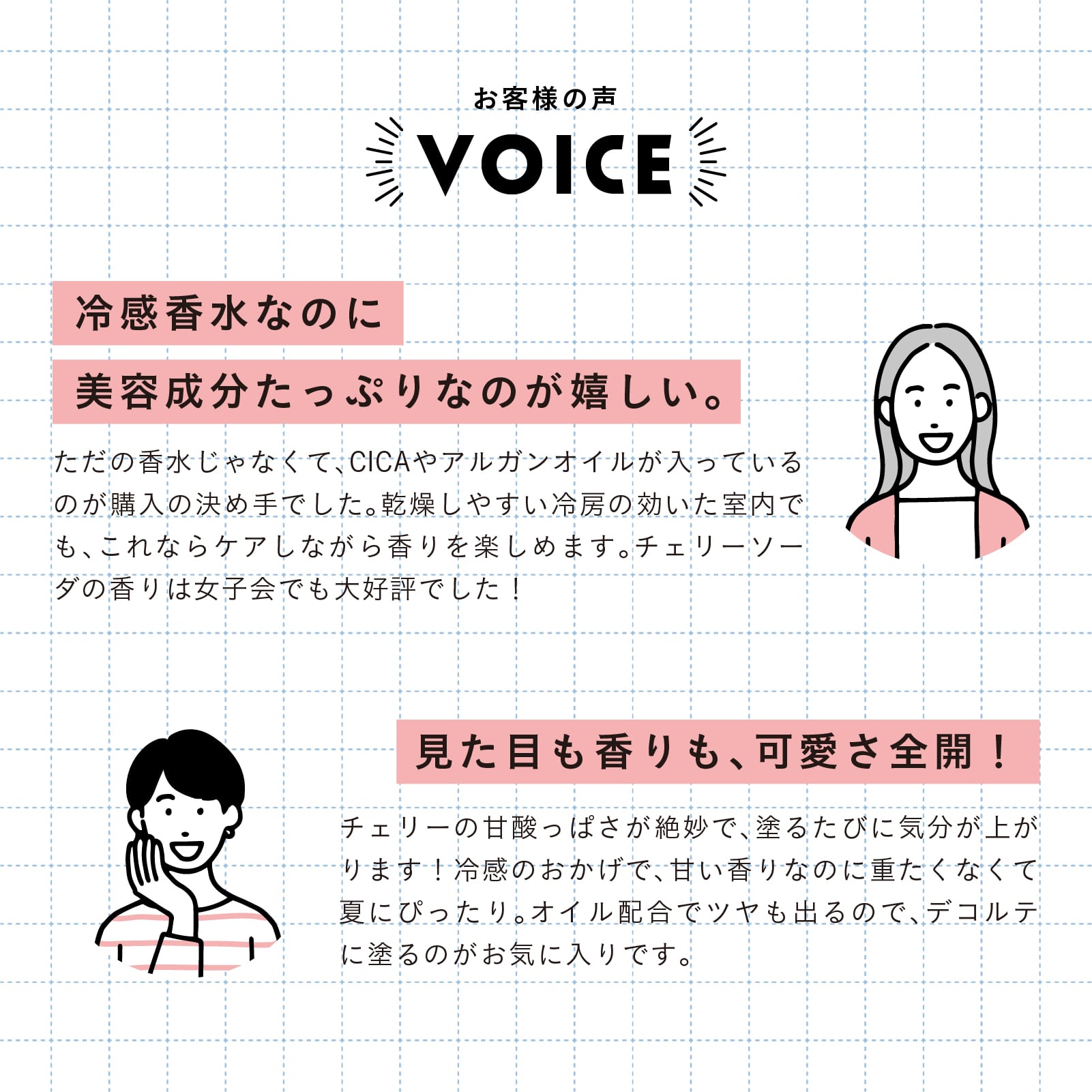 【mifull】夏色ドロップ ひんやりロールオン チェリーソーダ｜CICAアルガンオイル配合 香水 フレグランス