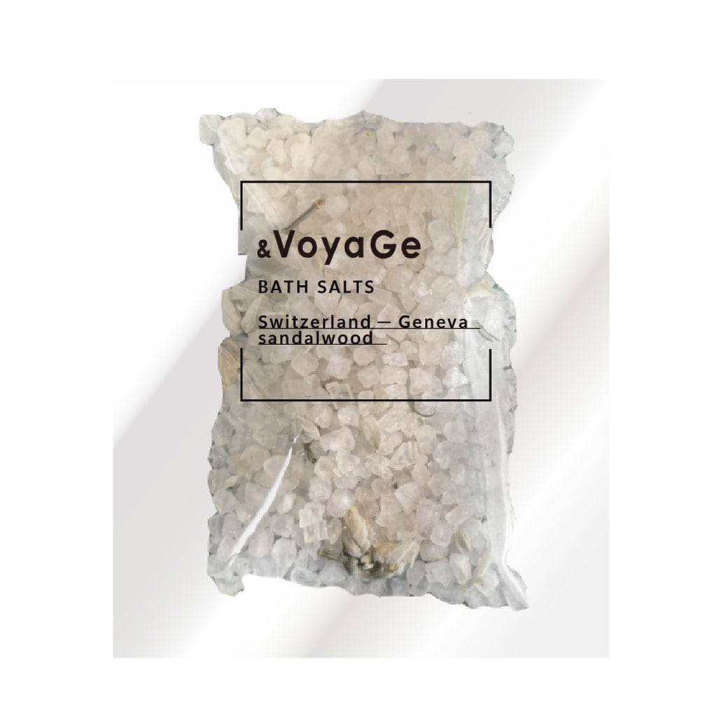 【mifull】&VoyaGe ボディケアセット スイス｜ギフト CICA配合 サンダルウッドの香り ハンドクリーム バスソルト