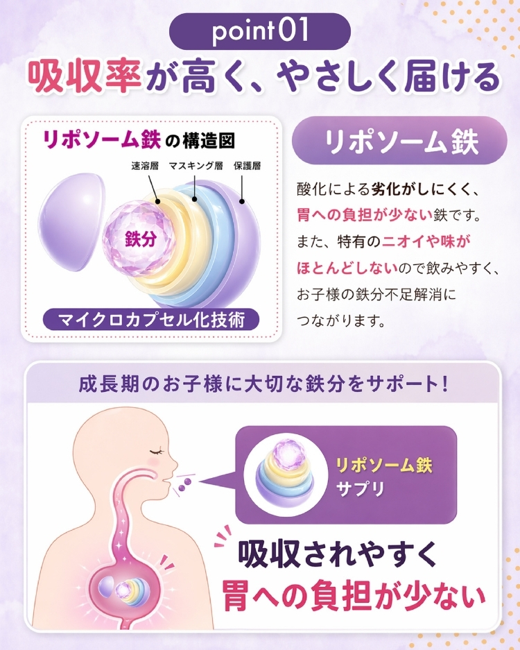 【1袋定期】鉄分＋乳酸菌 おもいのたねプレミアム