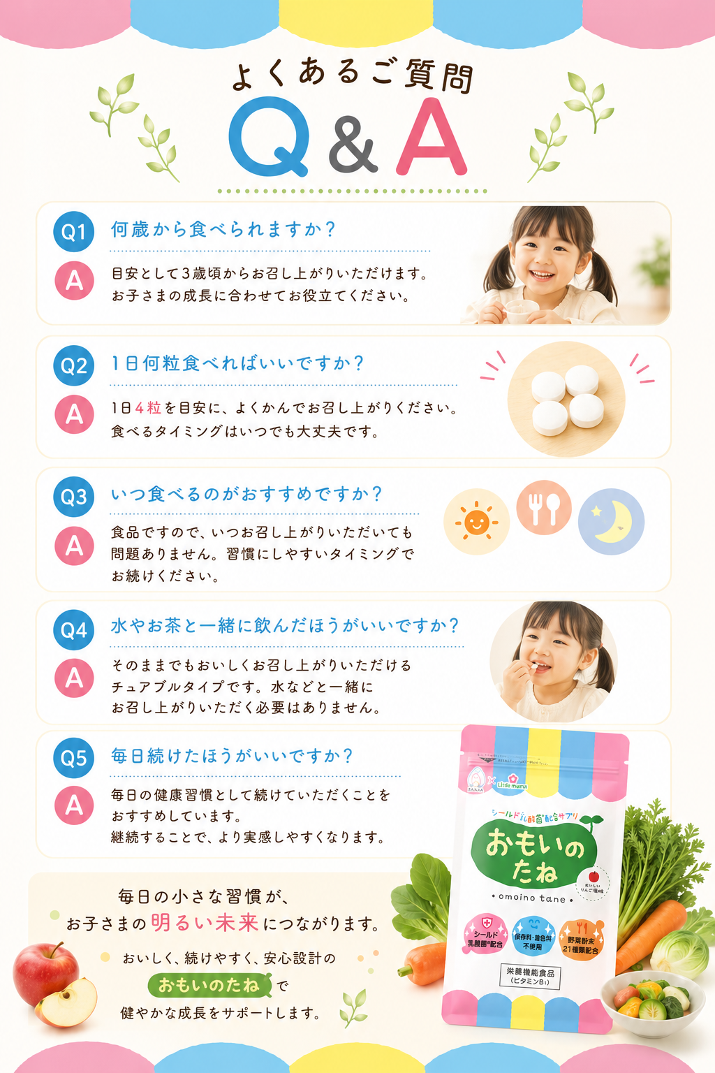 おもいのたねのよくある質問