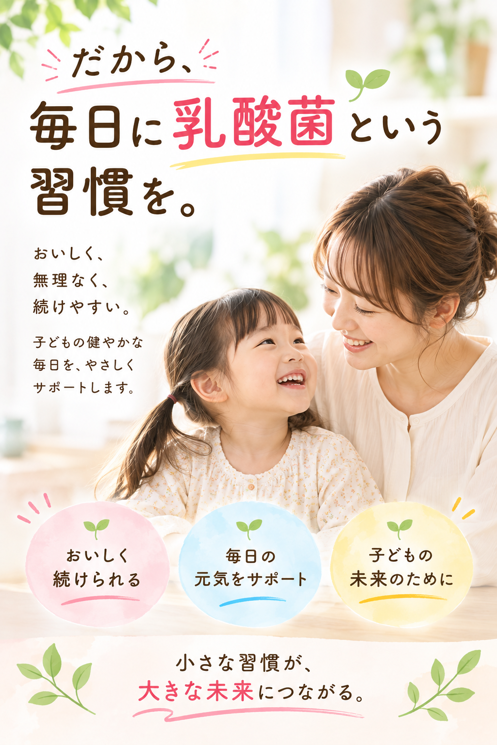 毎日に乳酸菌という習慣を