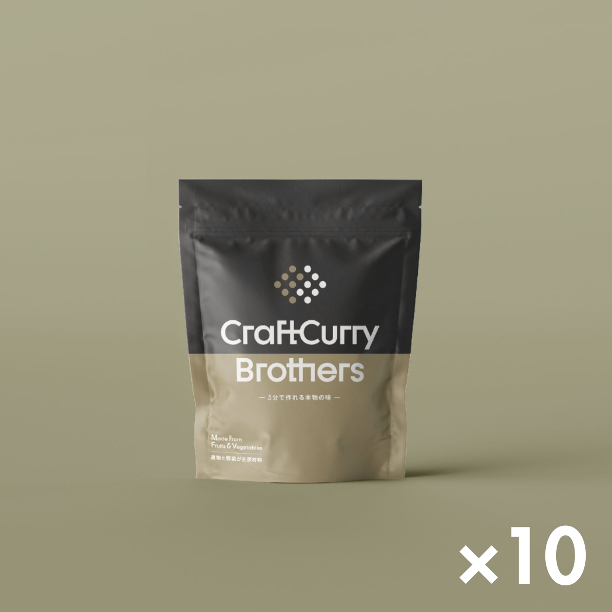 クラフトカレーブラザーズ 2-3食分 100g 10袋セット