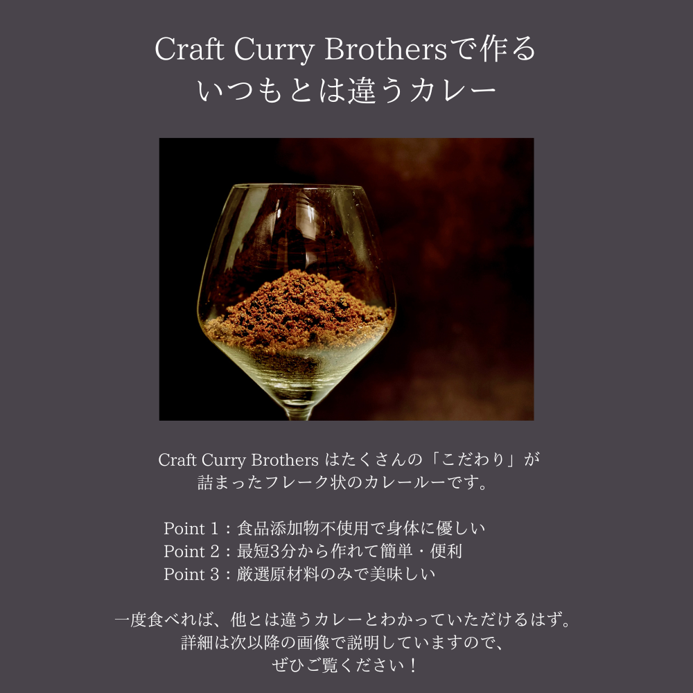 【特別栽培米セット】クラフトカレーブラザーズ 5-6食分 250g＋宮崎県産ヒノヒカリ2kg　定期便