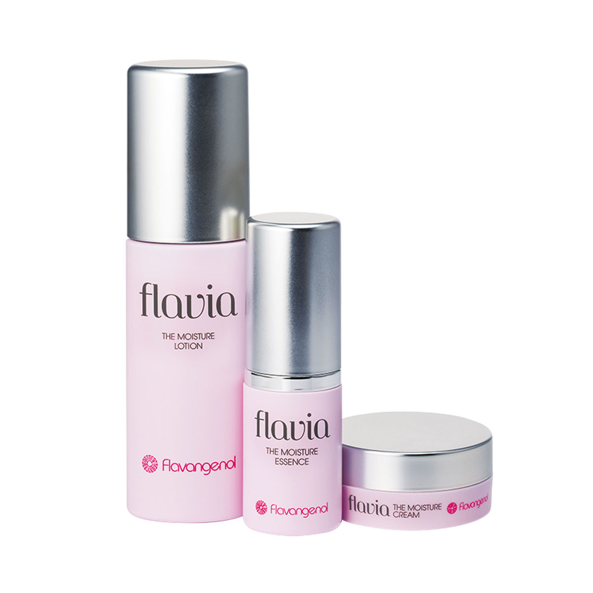 [初回3980円]フラビア ザ モイスチャー 基本の3点セット (定期便1ヶ月コース) +[初回特典]ソープセット