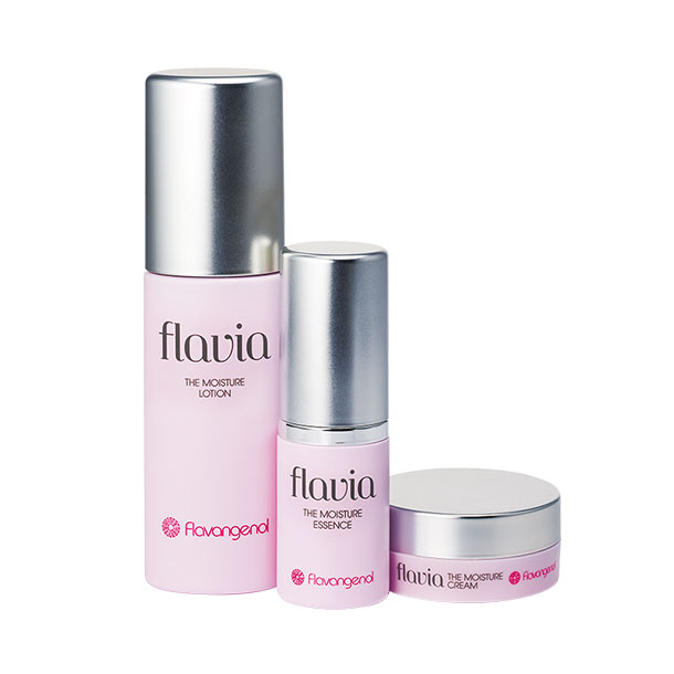 [初回3980円]フラビア ザ モイスチャー 基本の3点セット (定期便1ヶ月コース) +[初回特典]ソープセット