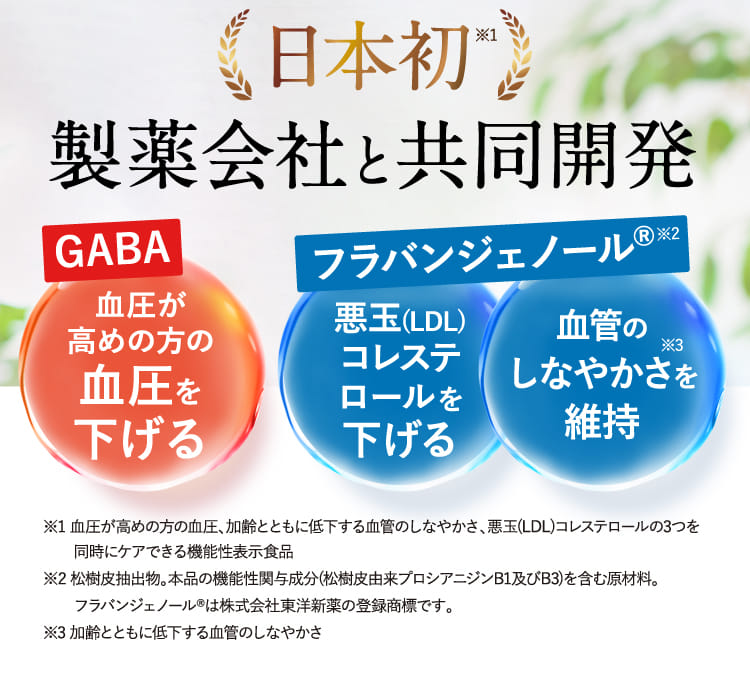 日本初製薬会社と共同開発
