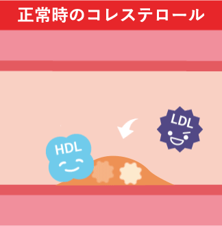 正常時のコレステロール