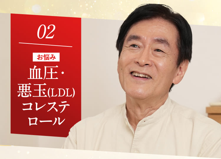 02 お悩み 血圧・コレステロール