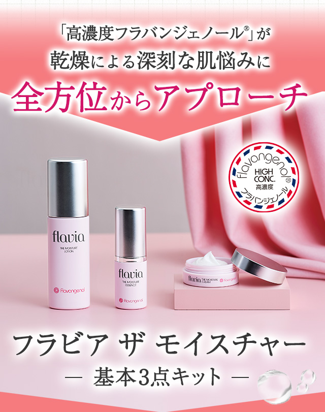 進化したフラバンジェノール(R)が全方位からアプローチ