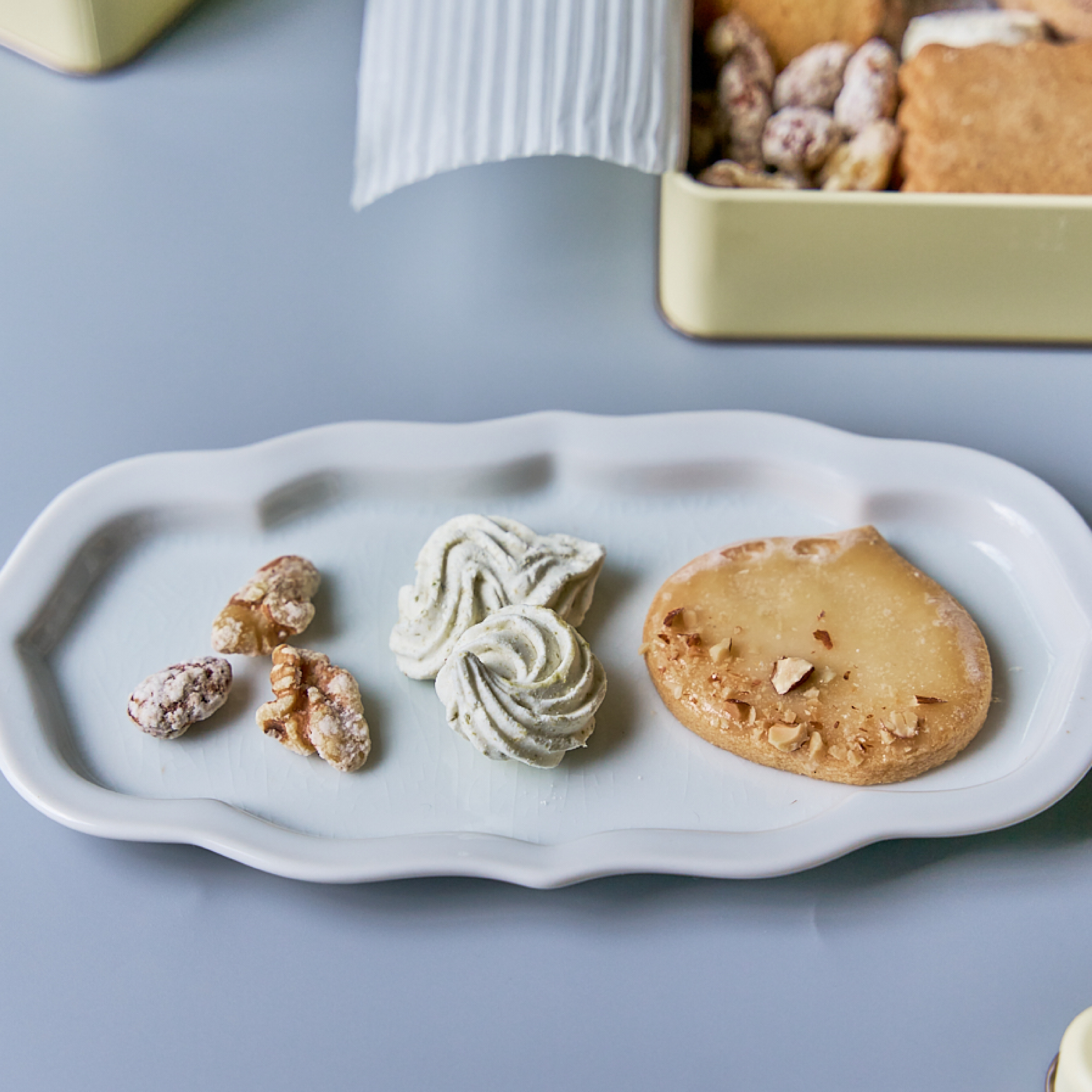 【季節限定！】秋のクッキー缶 automne〜オトンヌ〜コーヒーやスペキュロス