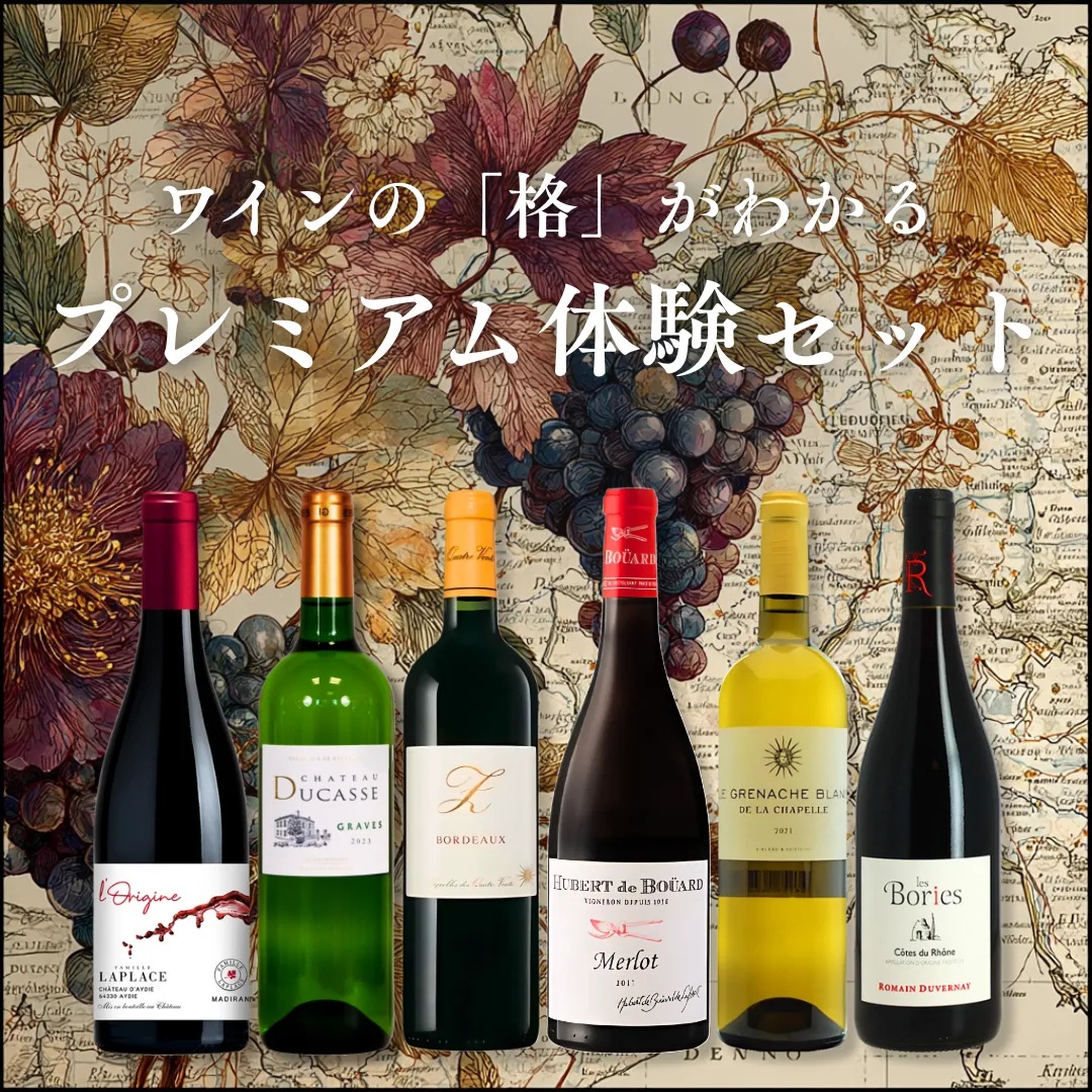 【6本セット Villages du Monde 2】＜ワインの「格」がわかる、プレミアム体験セット＞