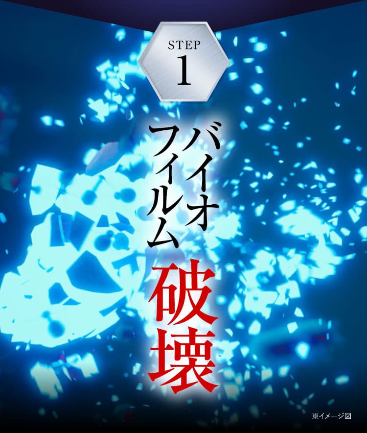 バイオフィルム破壊｜カカるるん