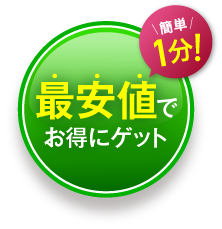 最安値でお得にゲット