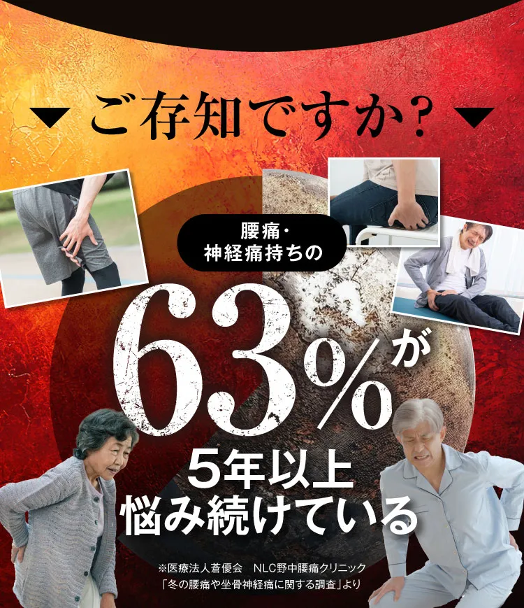 92%がひざ痛経験者