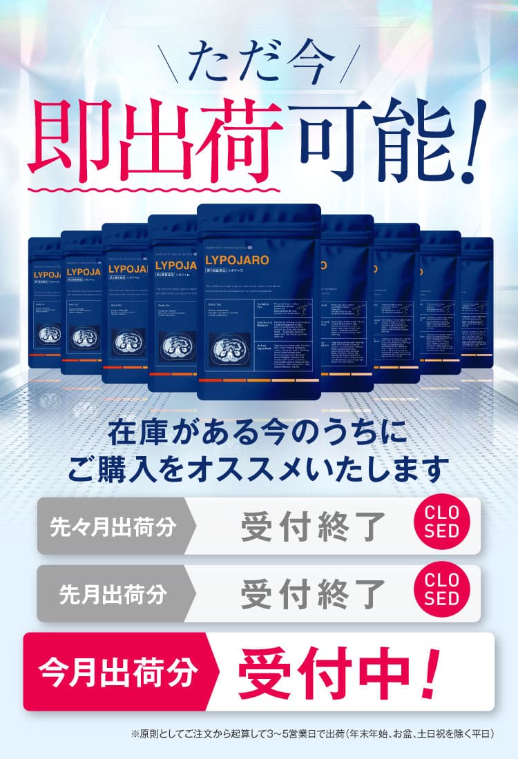 ただ今即出荷可能｜リポジャロ