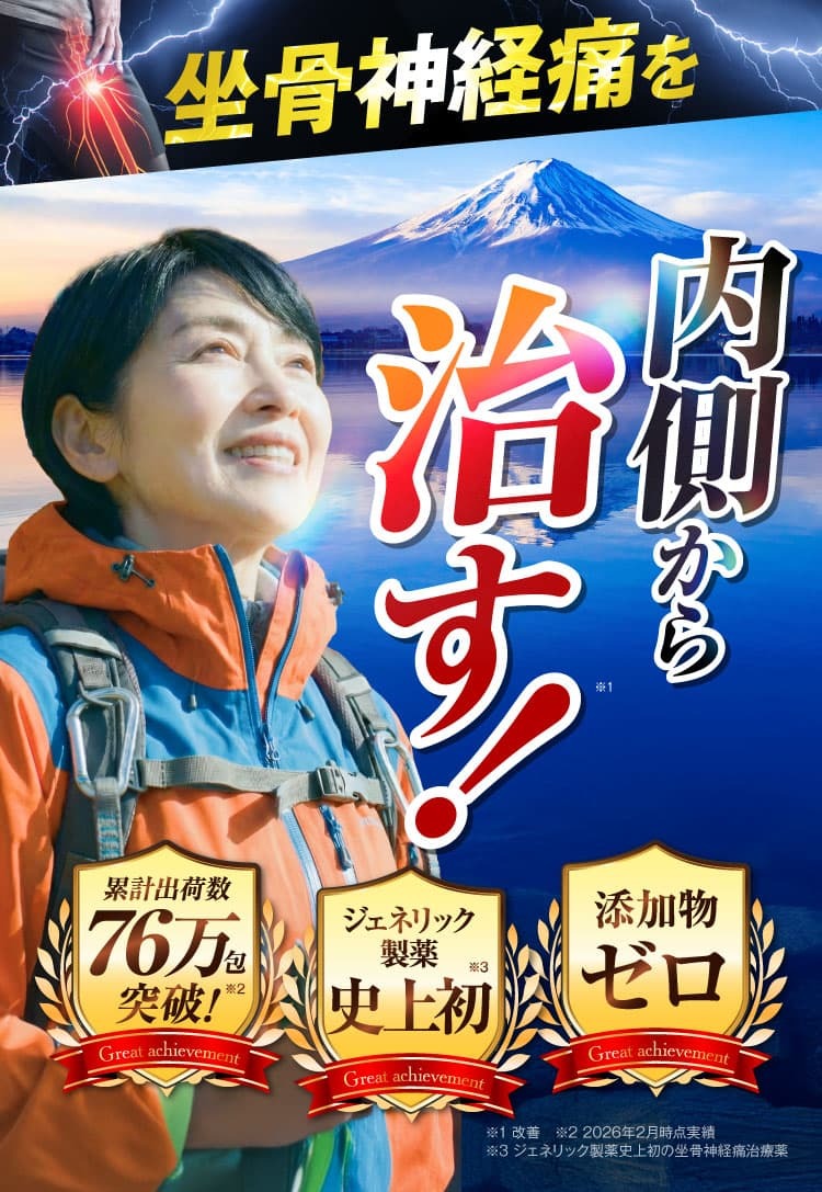 治らない坐骨神経痛｜ザコツフェリン