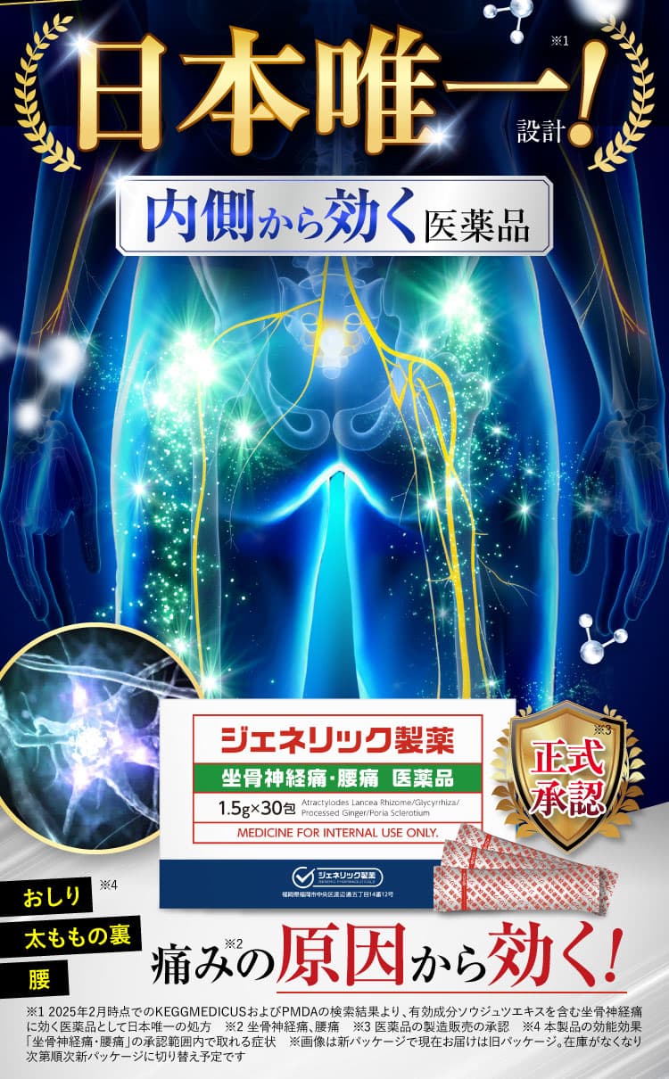 日本唯一内側から治す治療薬｜ザコツフェリン