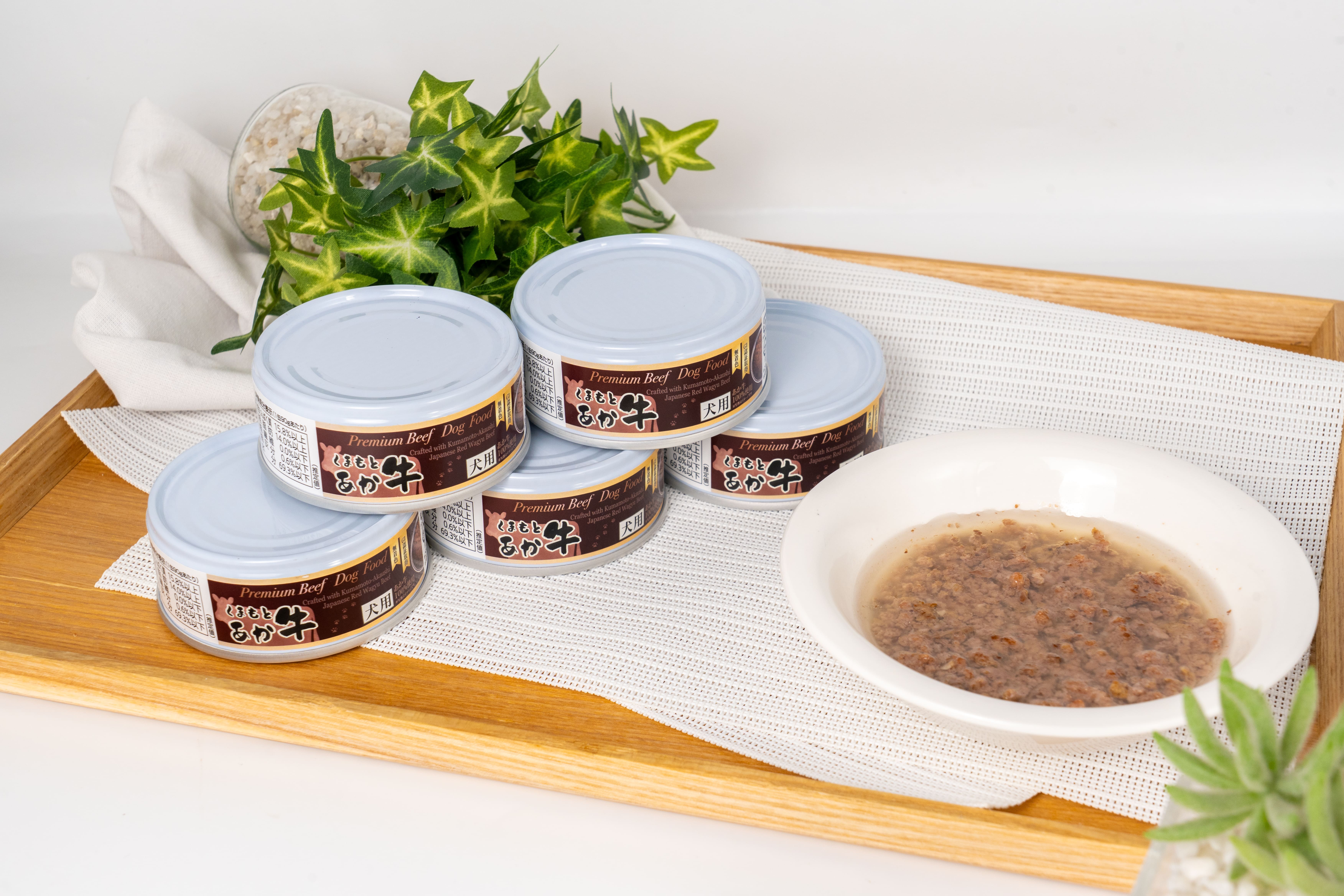 ドッグフードあか牛缶詰90ｇ 5個セット（定期販売商品）