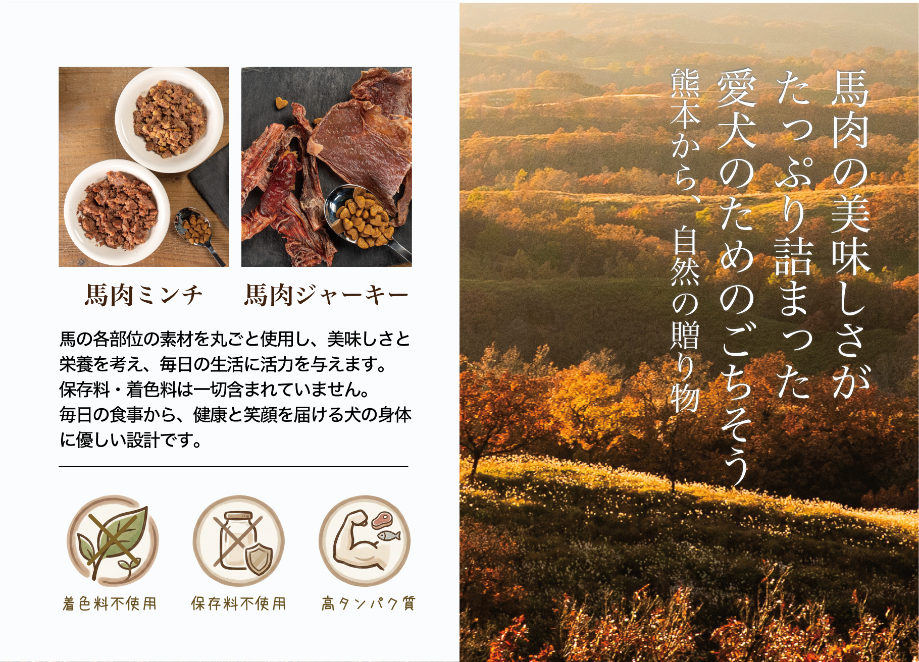 馬アキレスジャーキー2個　馬肉＆さつまいも2個　4個セット（定期販売商品）