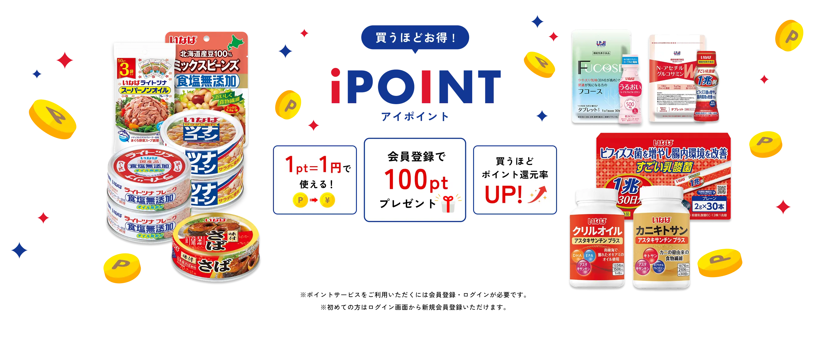 買うほどお得 !iPOINTアイポイント
