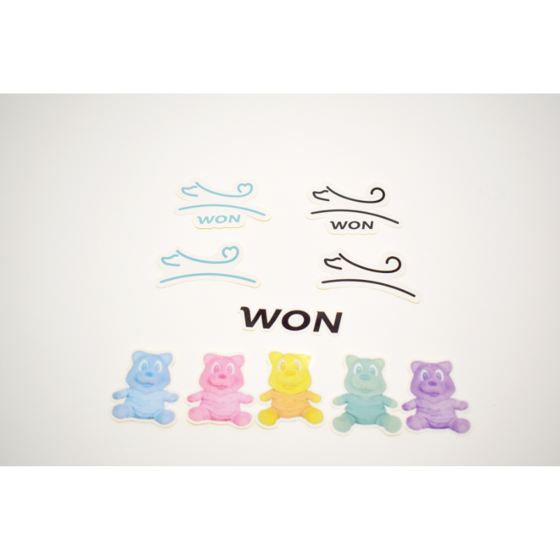 [WON]フレークシールセット