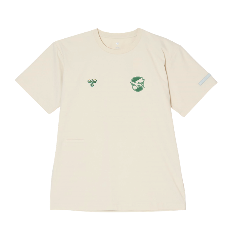 hummelPLAY半袖Tシャツ（ベージュ） サイズ: M