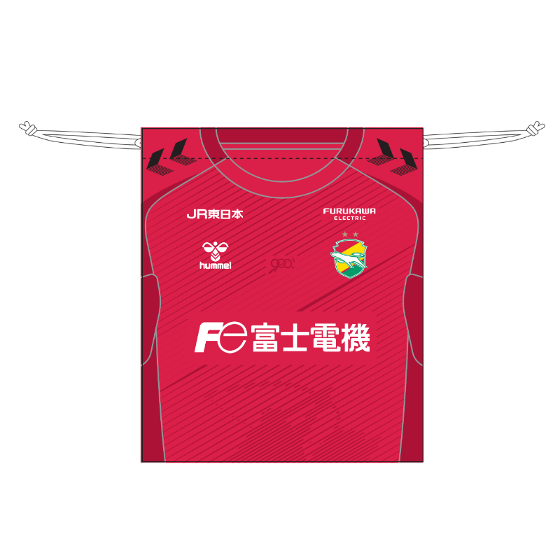 hummelプレイヤーズユニフォーム巾着GK1st【受注商品】 選手名: #12　サポーター　UNITED