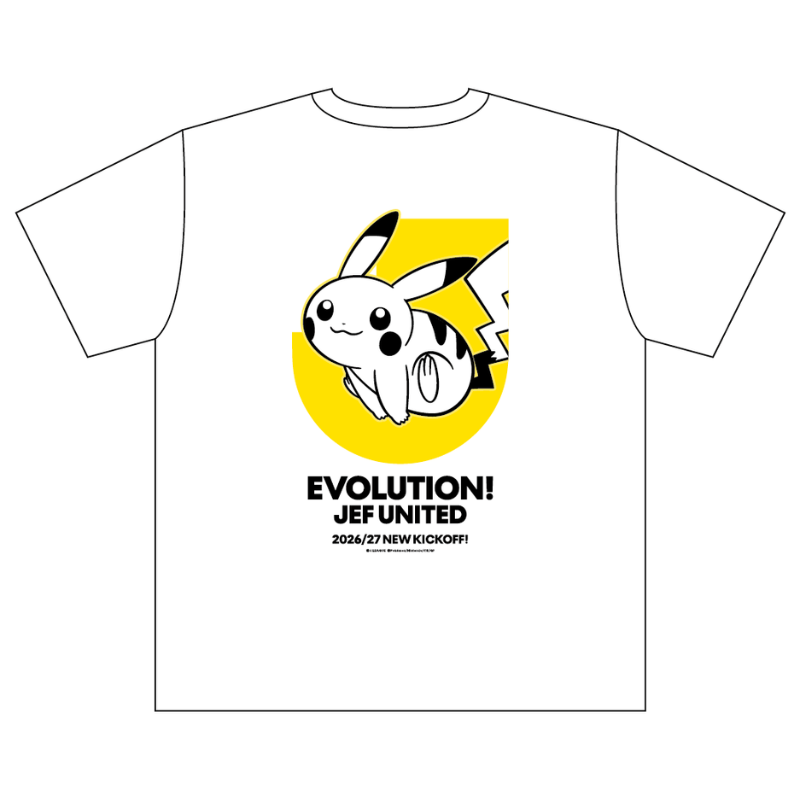 ポケモン×Jリーグ　ピカチュウ Tシャツ サイズ: M