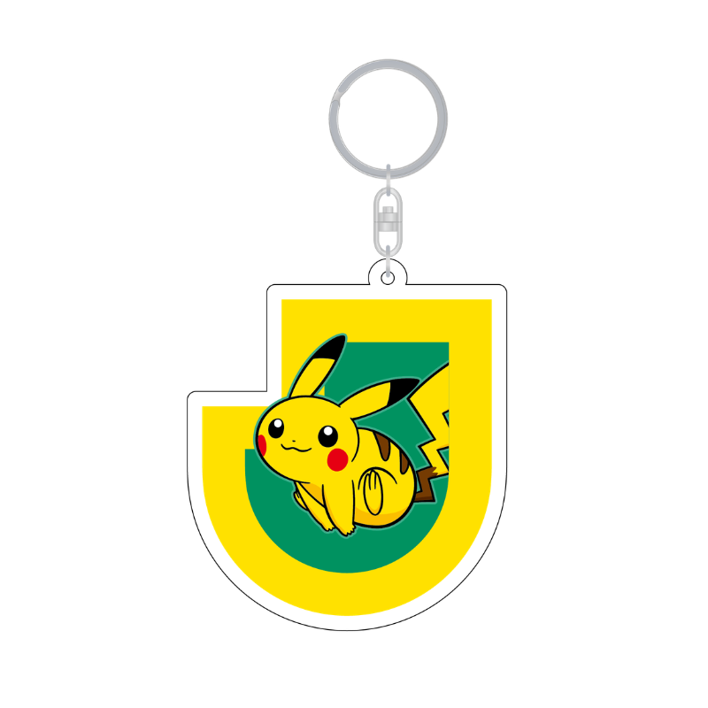 ポケモン×Jリーグ　ピカチュウアクリルキーホルダー
