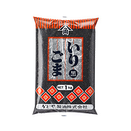 【12袋セット】いりごま(黒)1kg