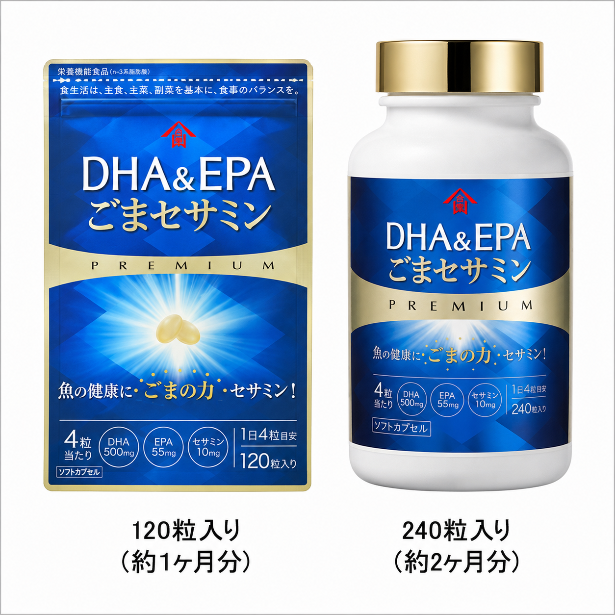 DHA&EPA+ごまセサミンプレミアム240粒