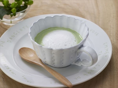 おすすめは、投入抹茶ラテ