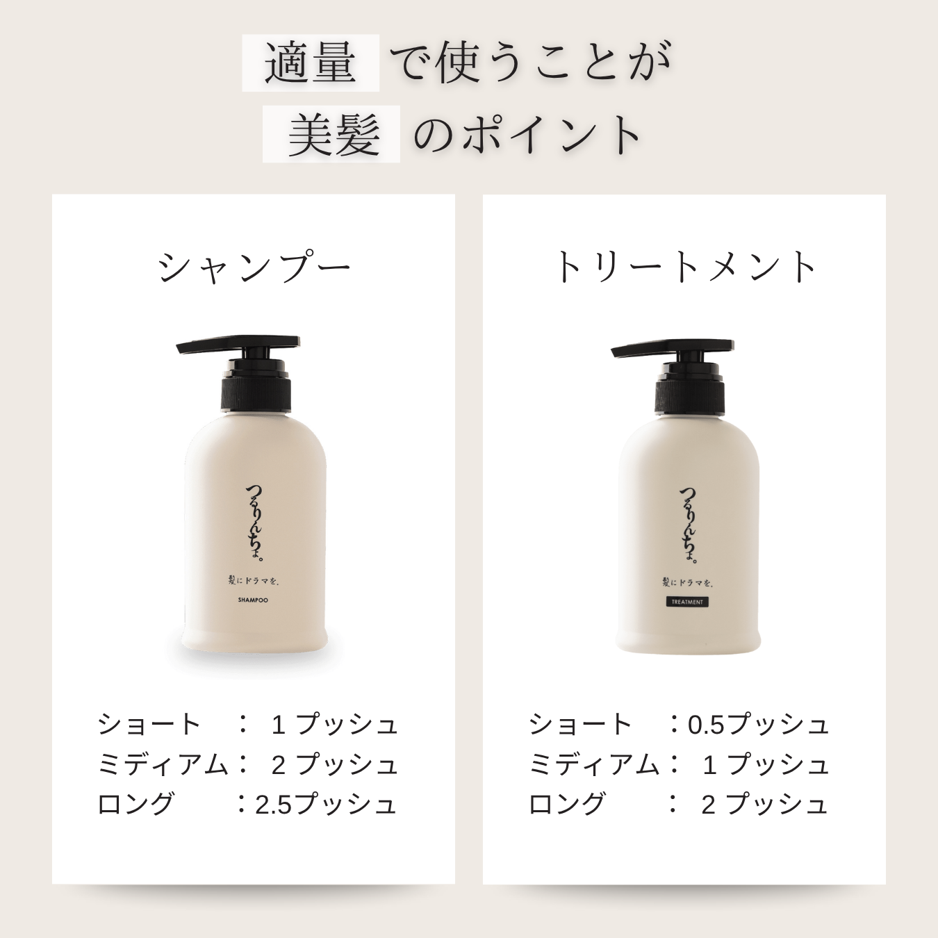 セット】つるりんちょ。シャンプー＆トリートメント1000ml（業務