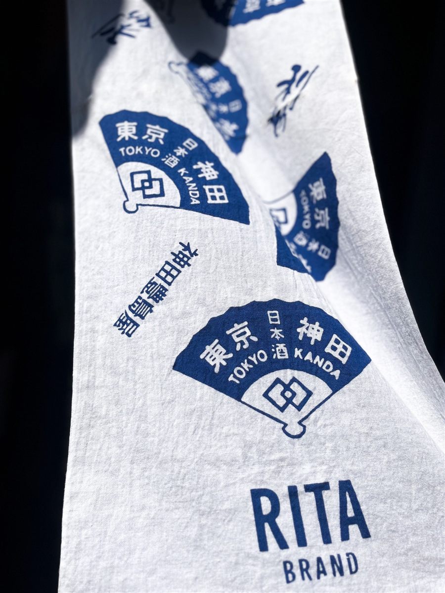 豊島屋Rita-Shopオリジナル本染め手ぬぐい