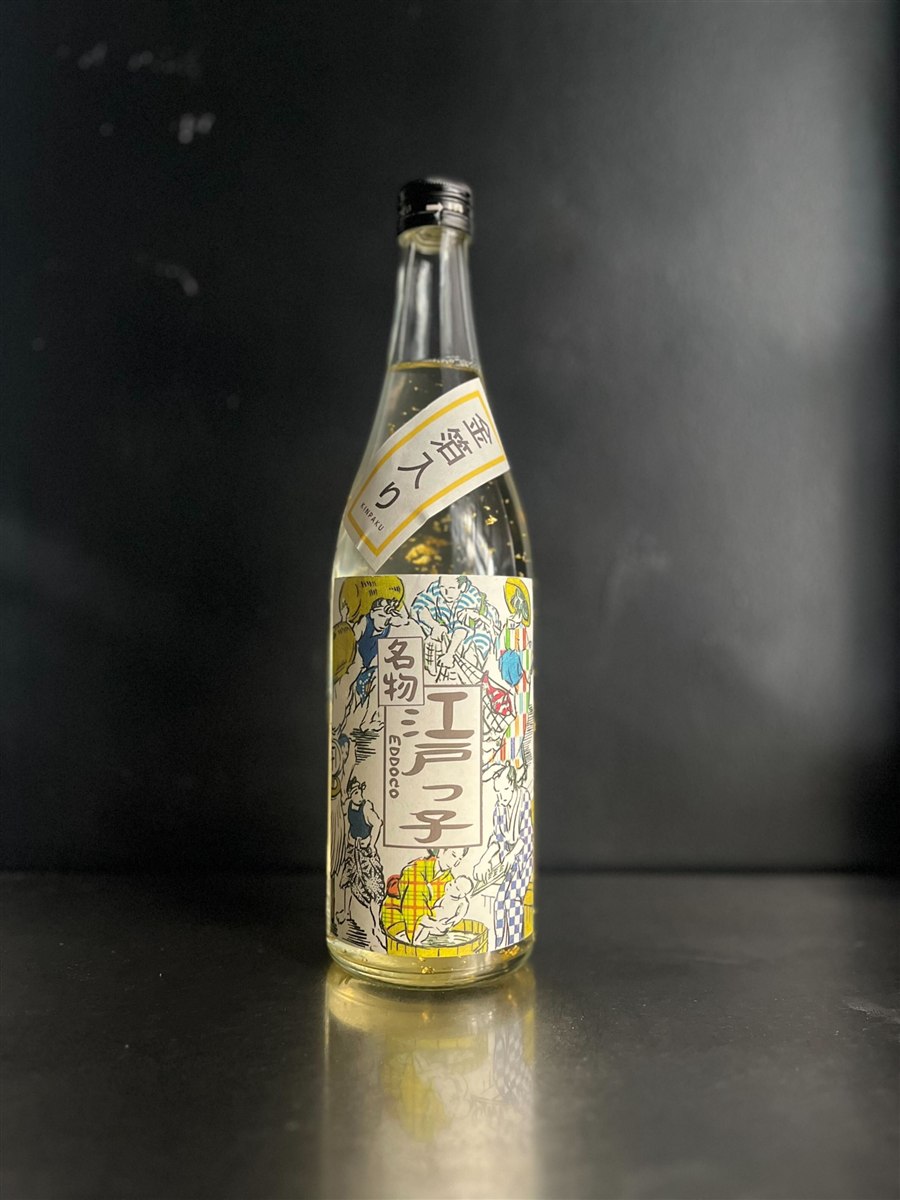 江戸っ子　特別純米金箔入り｜720ml