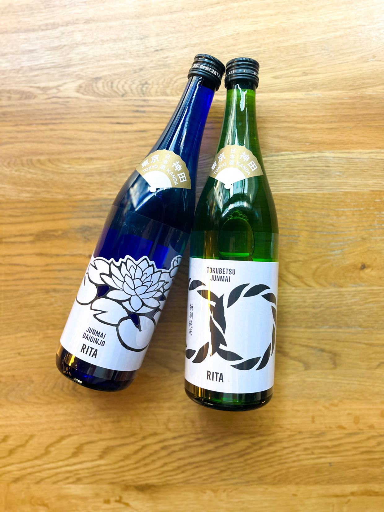 蓮・しめ縄セット（純米大吟醸 利他 ＆ 特別純米 利他）