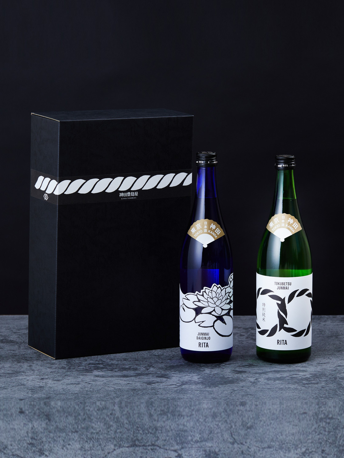 【地域限定販売】蓮・しめ縄セット（純米大吟醸 利他 ＆ 特別純米 利他）