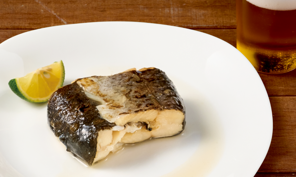 ニジマスの塩焼き