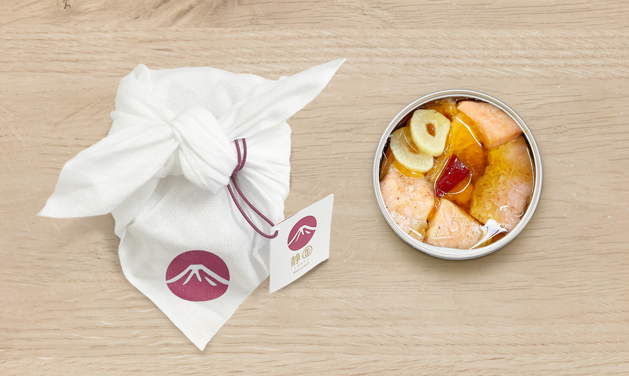 紅富士のソット・オーリオ【手ぬぐい包装】