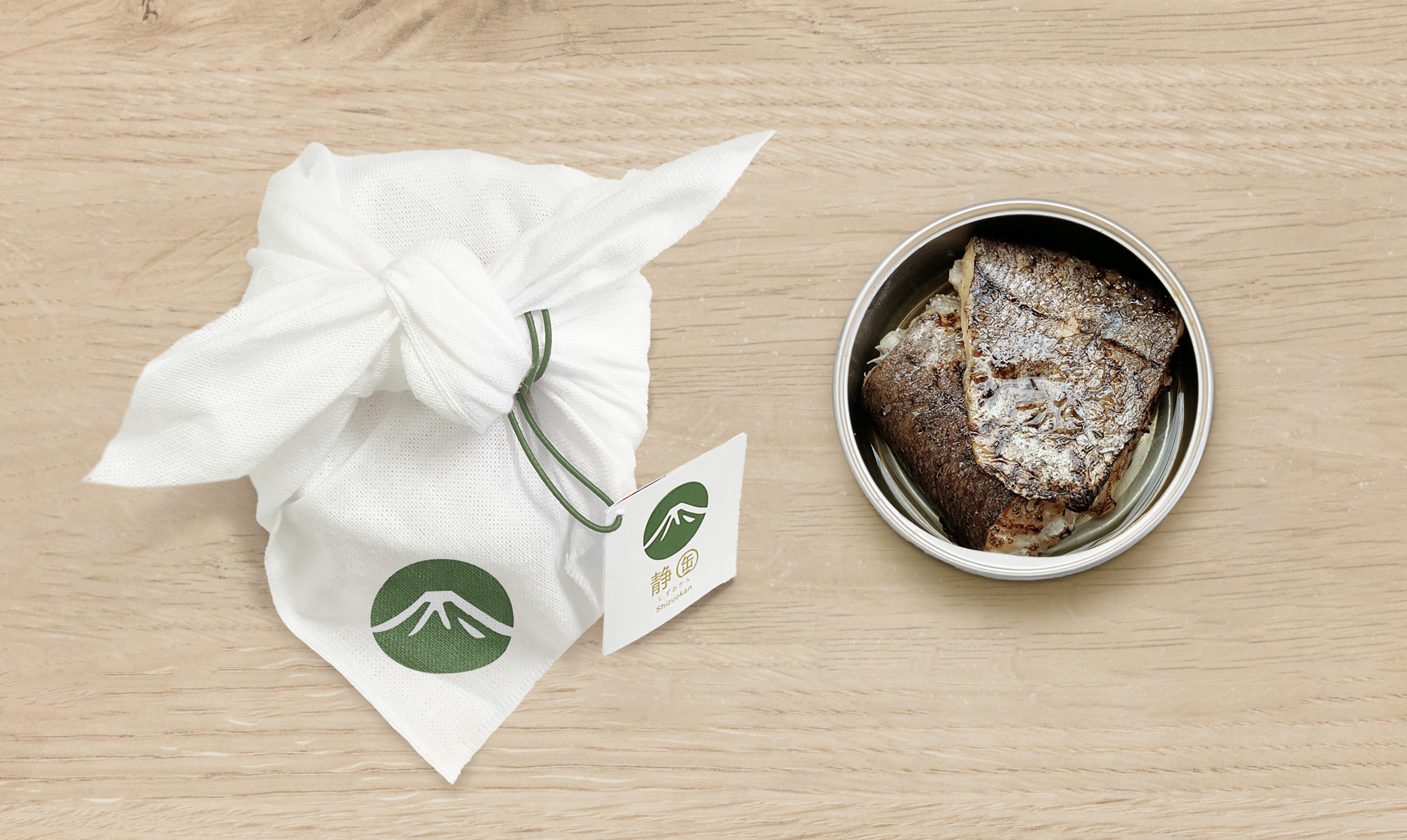 ニジマスの塩焼き【手ぬぐい包装】