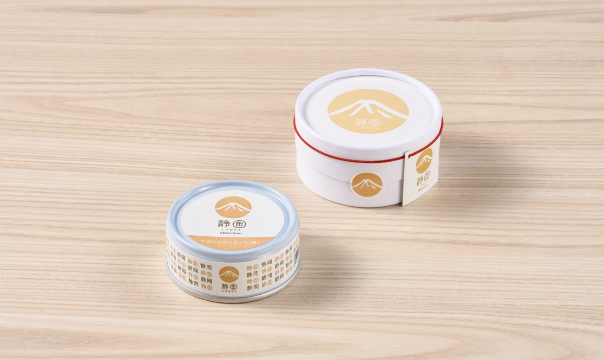 ニジマスのリエット【紙管包装】