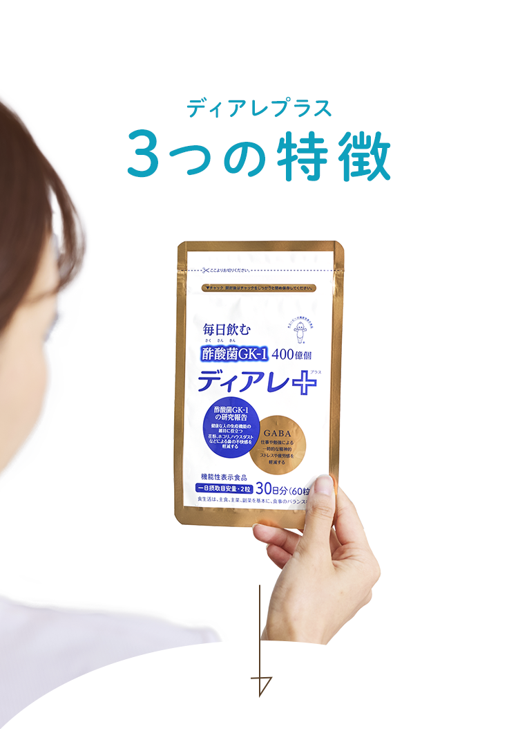 ディアレプラス 3つの特徴