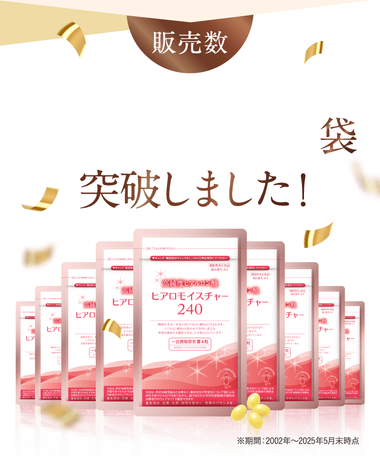 袋突破しました!