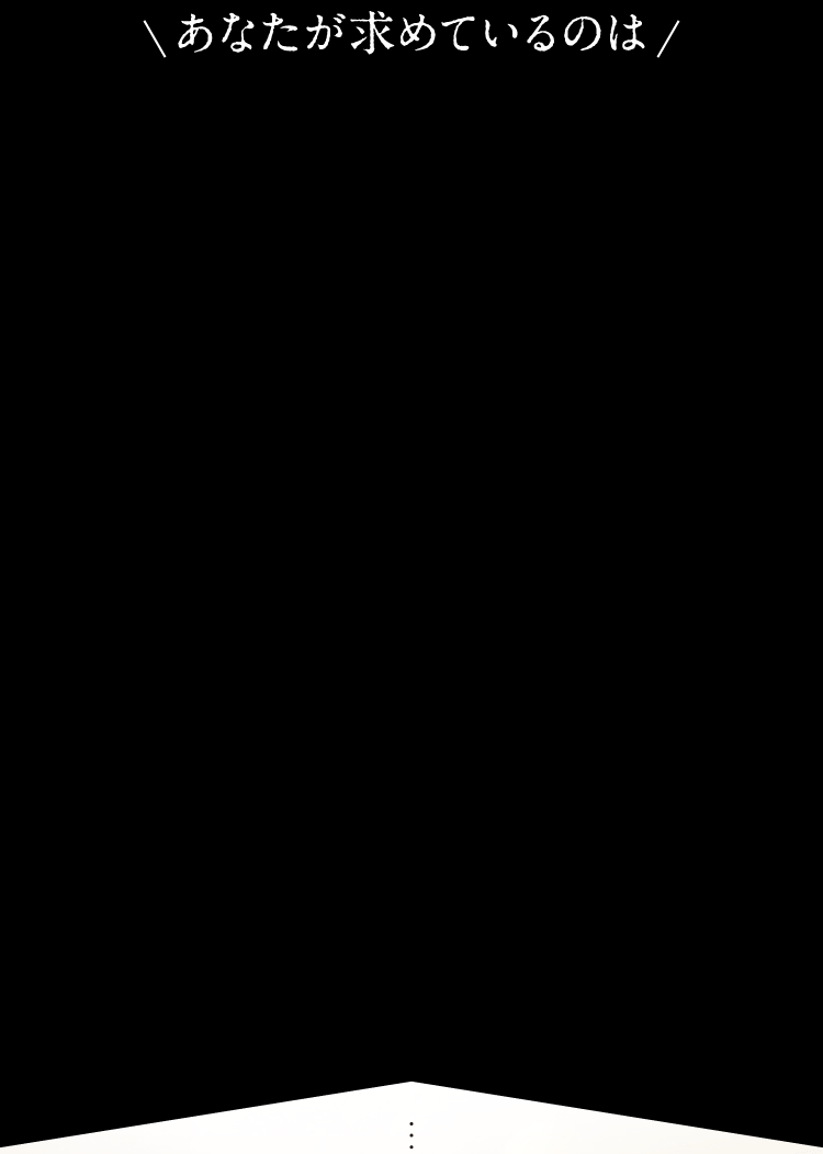 あなたが求めているのは