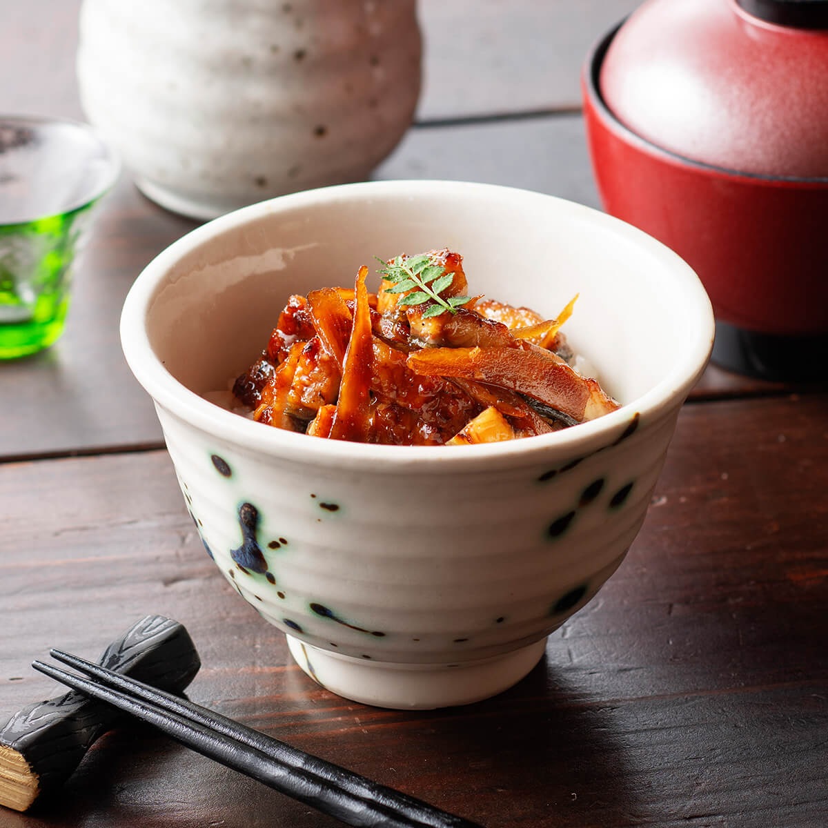 【鰻楽公式100セット限定】<br>うなぎ肝入り贅沢五種セット