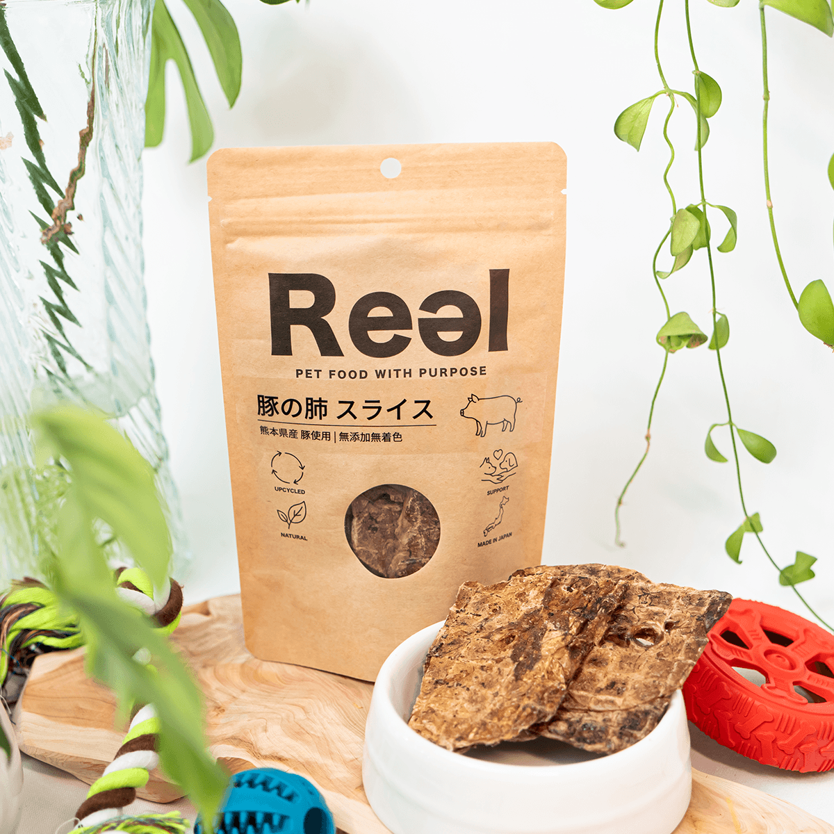 【犬用おやつ】<br>豚の肺 スライス 30g
