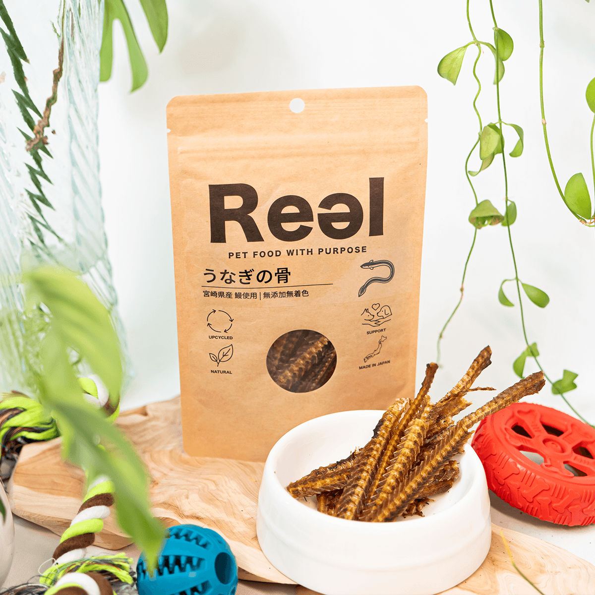 【犬用おやつ】<br>うなぎの骨 40g