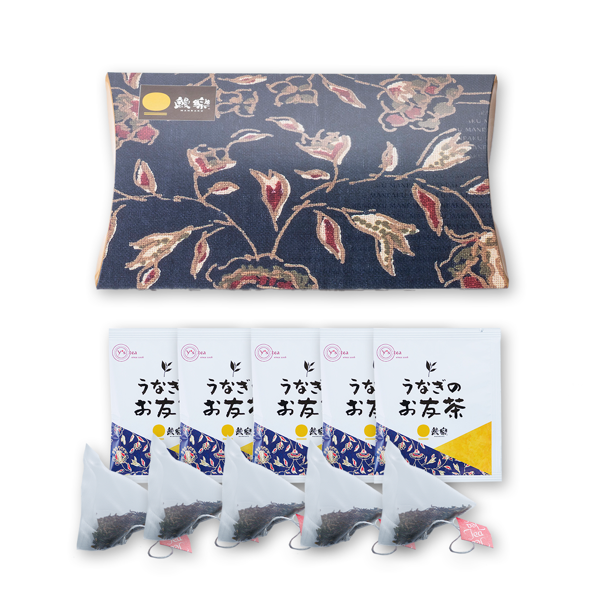 【送料無料】<br>【公式通販限定】<br>うなぎのお友茶（1袋2g）5パックセット