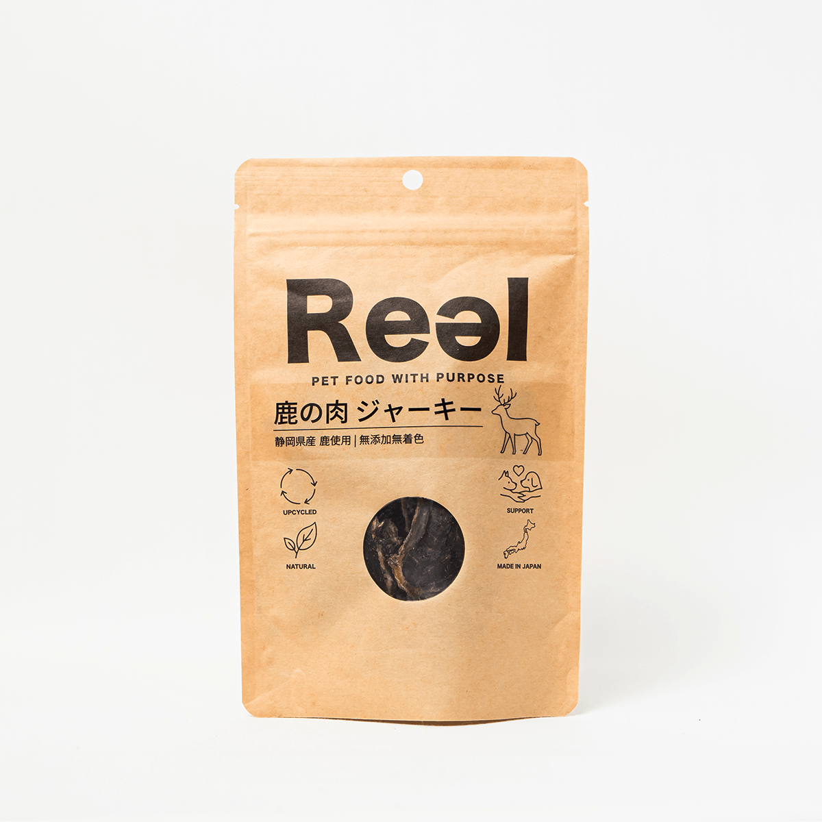【犬用おやつ】<br>鹿の肉ジャーキー 40g