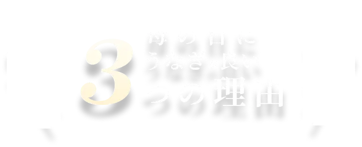 母の日にうなぎが良い3つの理由